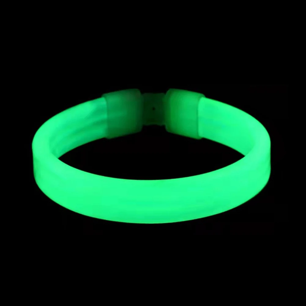 Muñequera luminosa de colores Unisex, brazalete brillante de silicona, brazalete de goma, pulsera de soporte para concierto, muñequera, suministros para fiestas