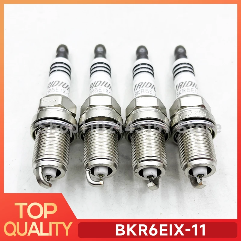 

4pcs BKR6EIX-11 4272 Iridium Spark Plugs For Toyota For Honda For VW Sagitar Joyear Haval H3 H5 H6 Buick Excelle BKR6EIX11