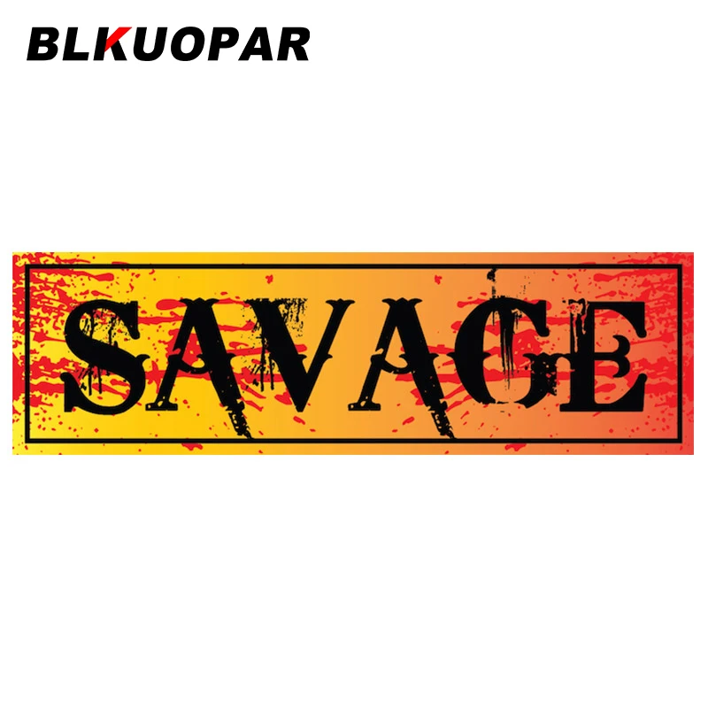 BLKUOPAR 13cm Savage Zeru Fcks Given Shut Up Team Friends Endless Nights Max Dancer Funny Words Slap Decals Car Stickers Lable