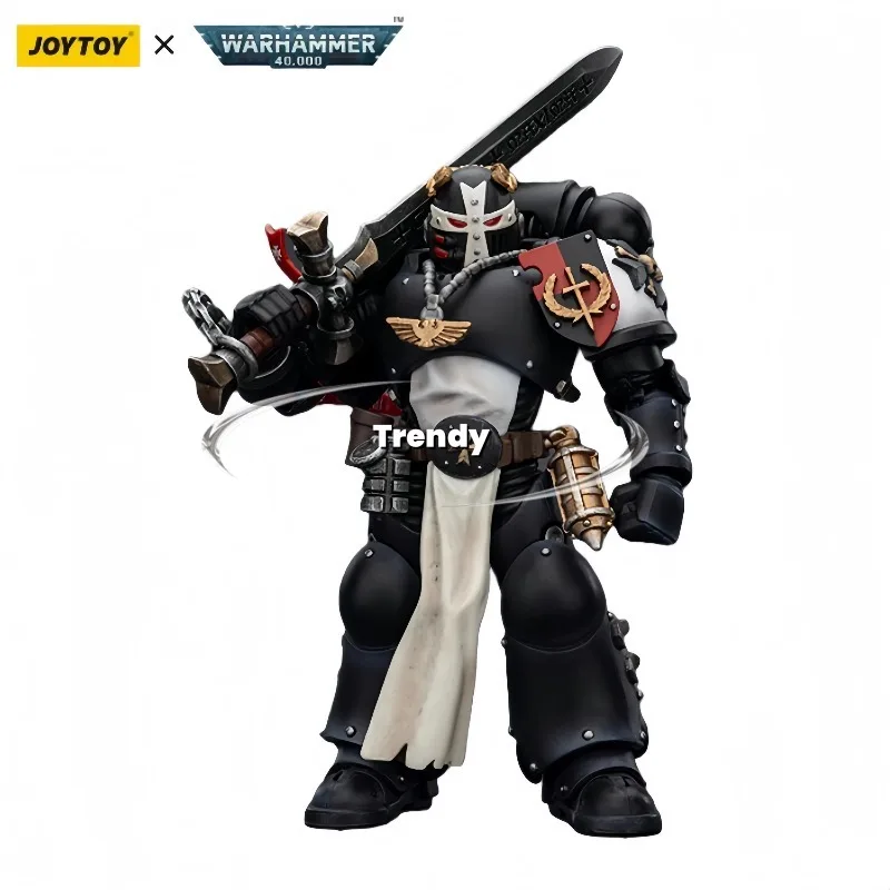 

【В наличии】JOYTOY 1/18 Фигурка Warhammer 40K Black Templar Baiard Модель игрушки в подарок