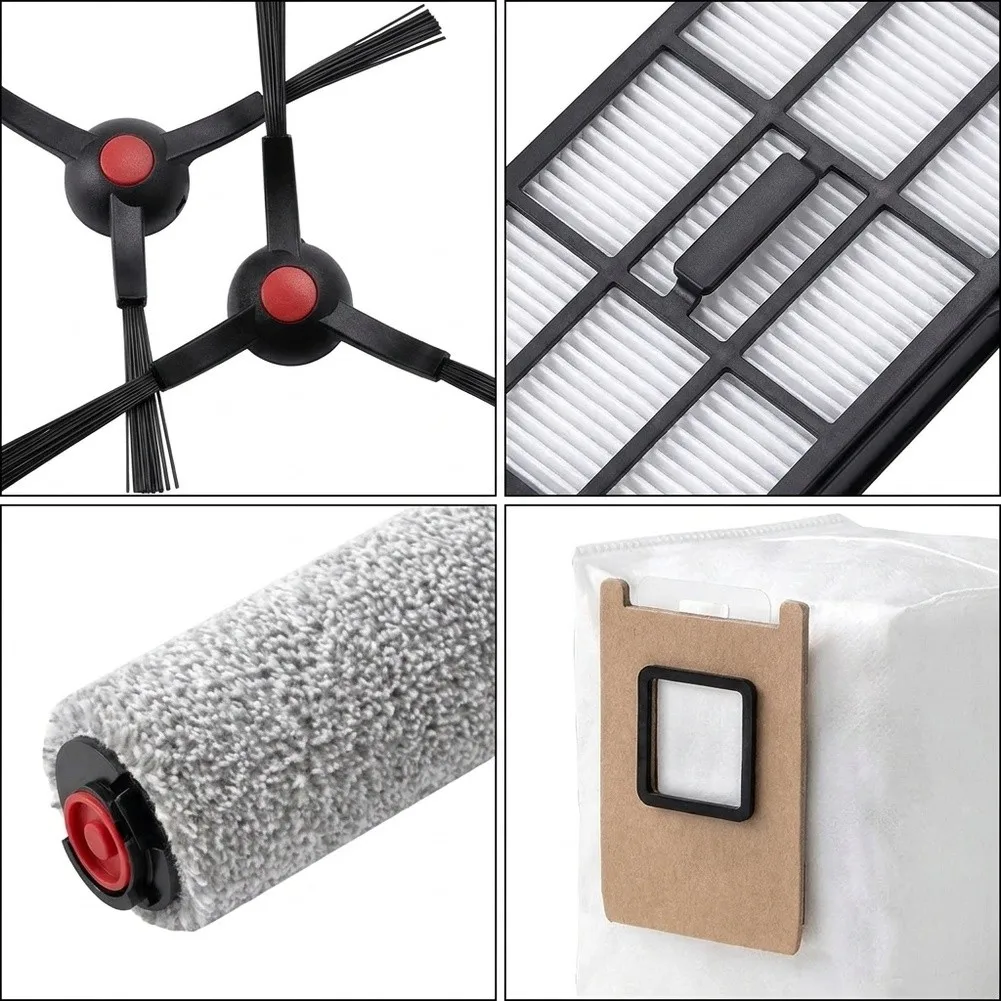 Cleaner Bag Filter Robot Vacuum Parts Indoor Cleaning Dust Removal Long-lasting Reliability Tear-resistant Material