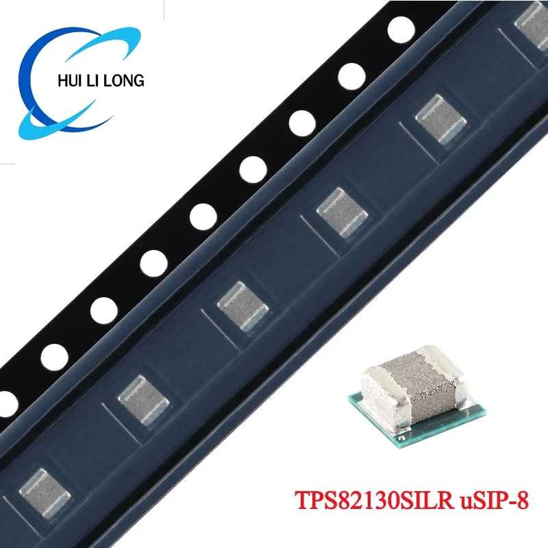 5pcs/1pc TPS82130 TPS82130SILR TPS82130SIL TPS82130SILT uSIP-8 Buck Step-down DC-DC Converter Module 3V-17V 3A 0.9V-6V Adjustabl