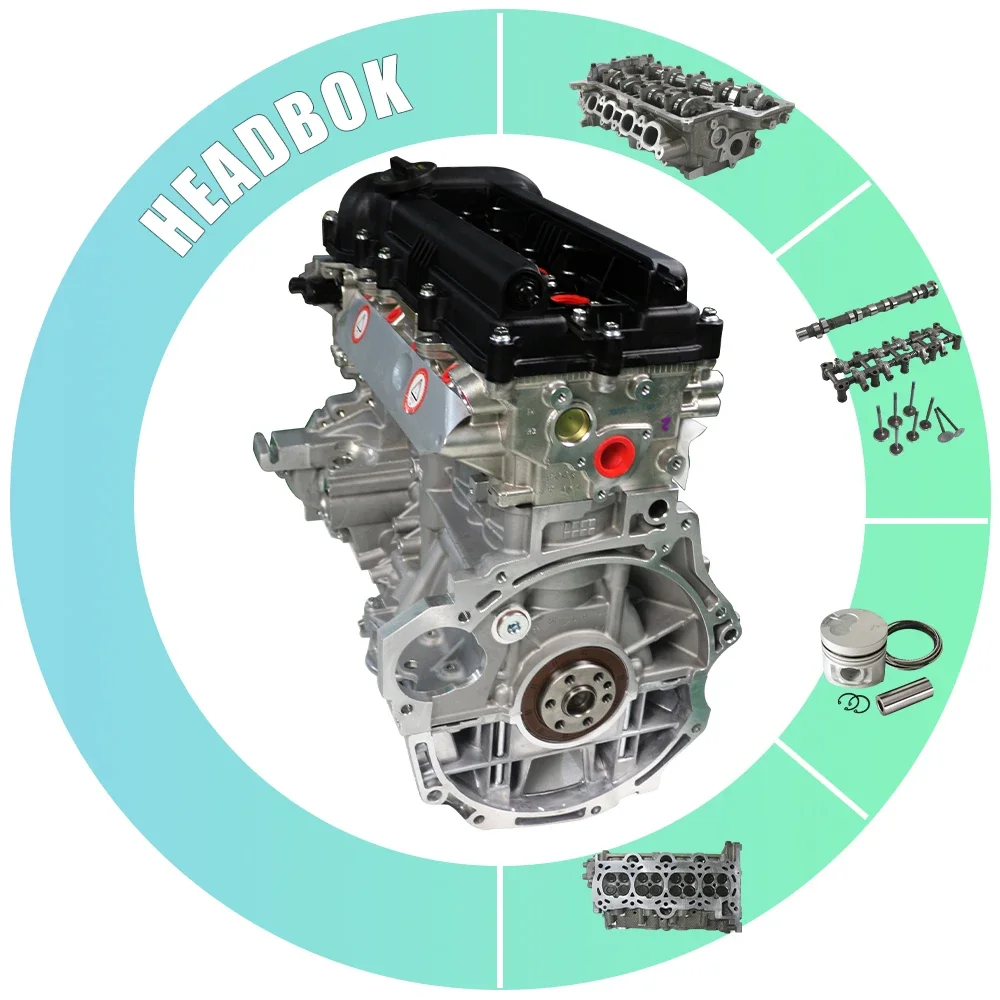 

HEADBOK Factory Original G4FA G4FC 1.4L 1.6L Car Electric Engine Assembly For Hyundai I30 I20 /Verna/KIA K2/ Sumai/ELA