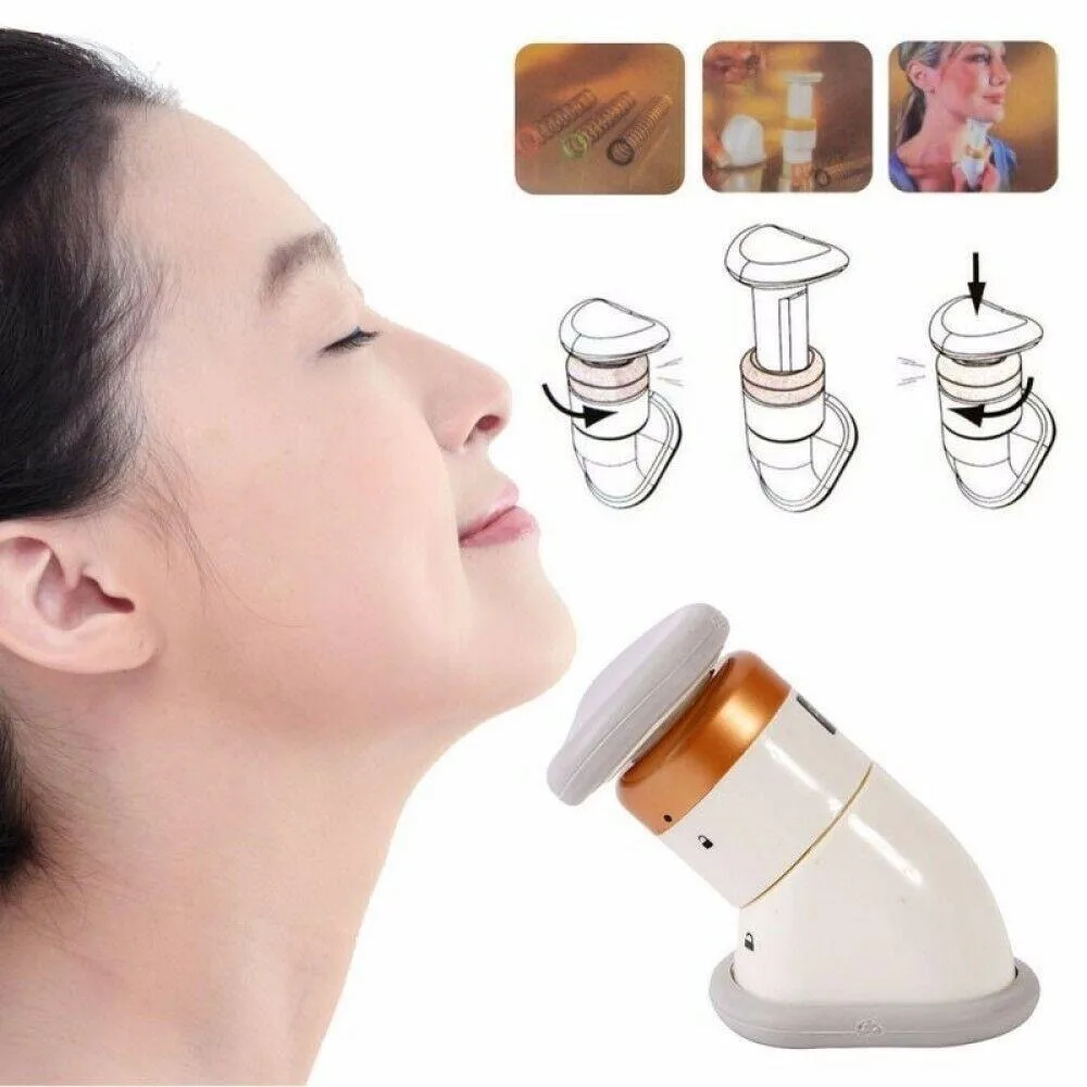 Men&Women Thin Chin Fat Massager Reduce Double Chin Face Thin Jaw Neck Line Exerciser Neckline Slimmer