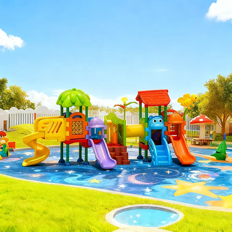 Conjuntos de casinha de jogos  - Kids Outdoor Slide Set avaliação e preço