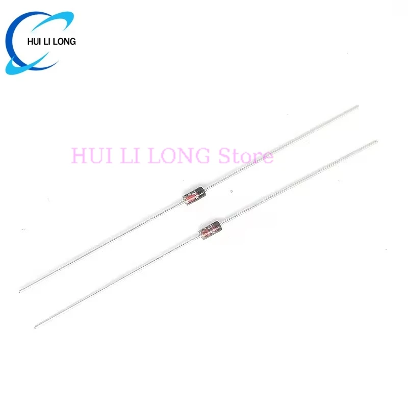 1N4148 Small Signal Fast Switching Diodes High-Speed Axial 200mA 100V DO-35 (DO-204AH) IN4148 Silicon Diodes 10/50/100PCS image 4