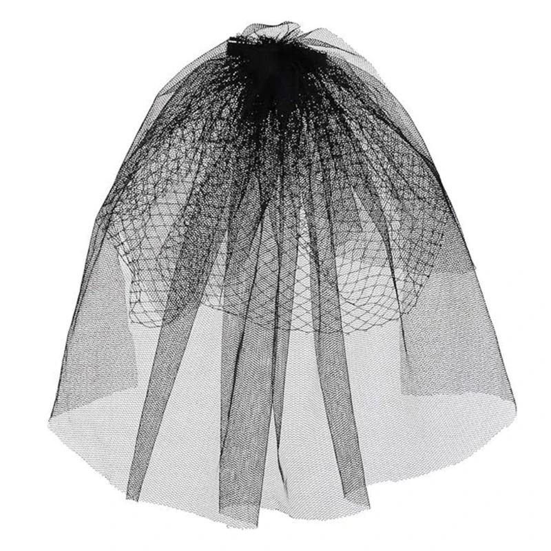 

Birdcage Face Veil Short Wedding Face Veil Mesh Bridal Bird Cage Veil with Clips