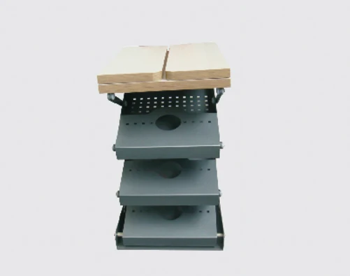 Foldable Magazine Rack & Brochure Display Stand for Catalog Literature Rack &counter Brochure