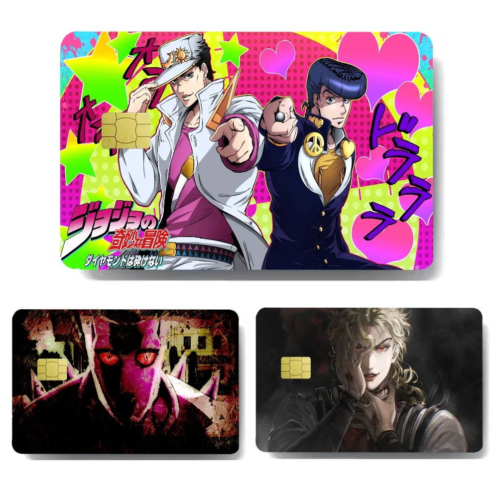 

JoJo S Bizarre Adventure Stickers For Debit Credit Card Spend Or Save Shell On Off Ultra Thin No Fade Sticker Skin Cover Film