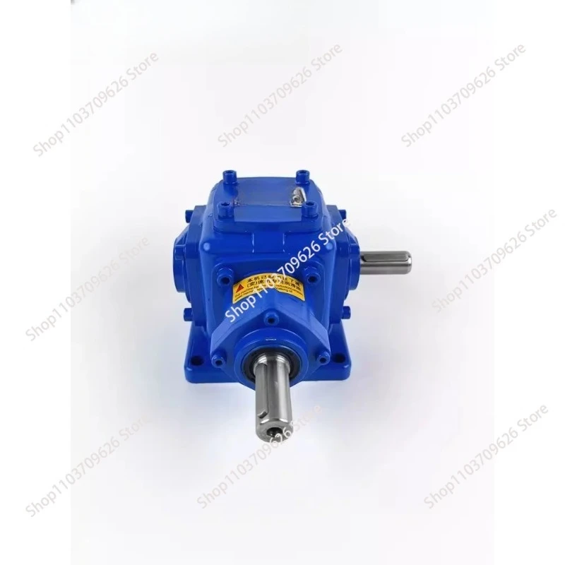 T-type right angle steering gear 90 degree drive, small spiral bevel gear gearbox T2 model
