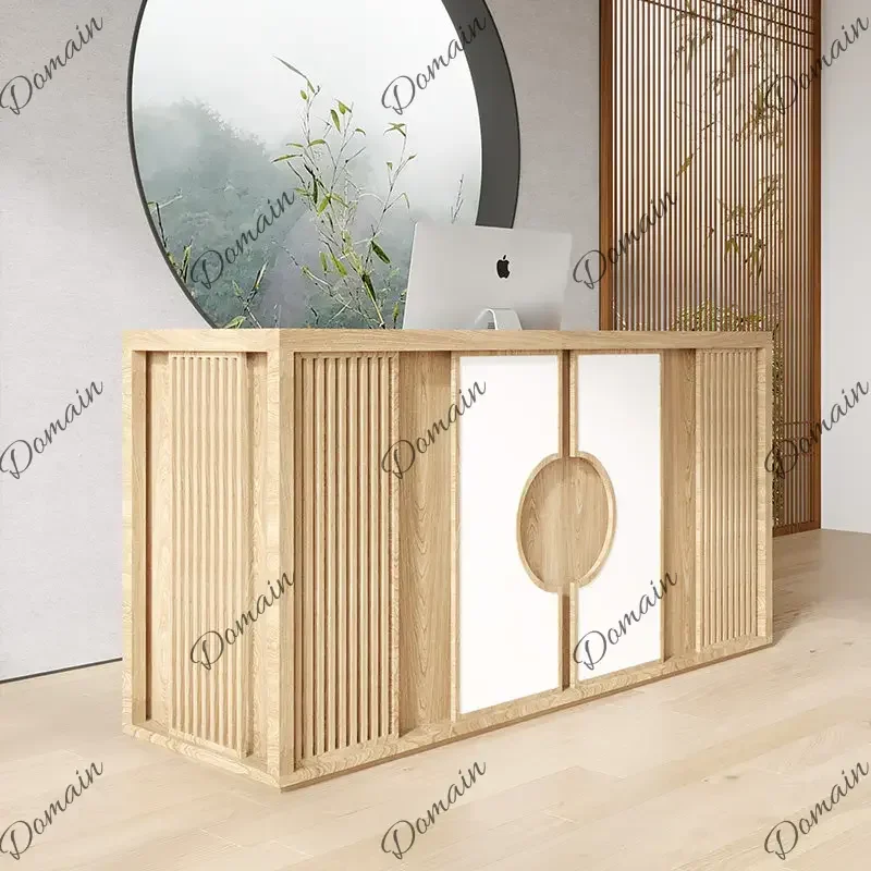 XX 120 160 180 200 220 240cm Modern Design Reception Counter Reception Desk Computer Desk Bureaux De Travail Designer Furniture