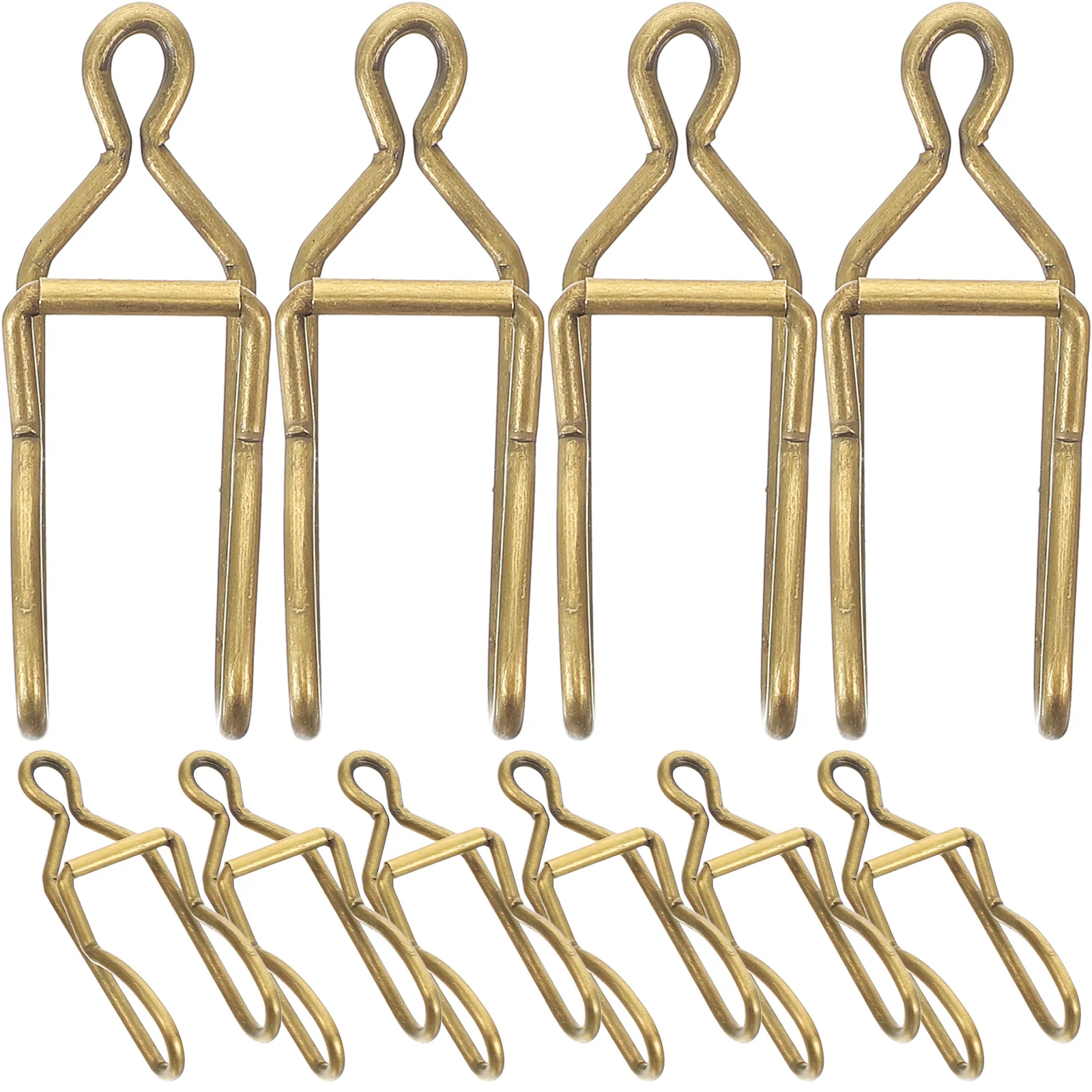

50Pcs Pocket Watch Chain Clasps Iron Clips Smooth Durable for DIY Watch Chain Accessories Iron Claps DIY Craft Clips