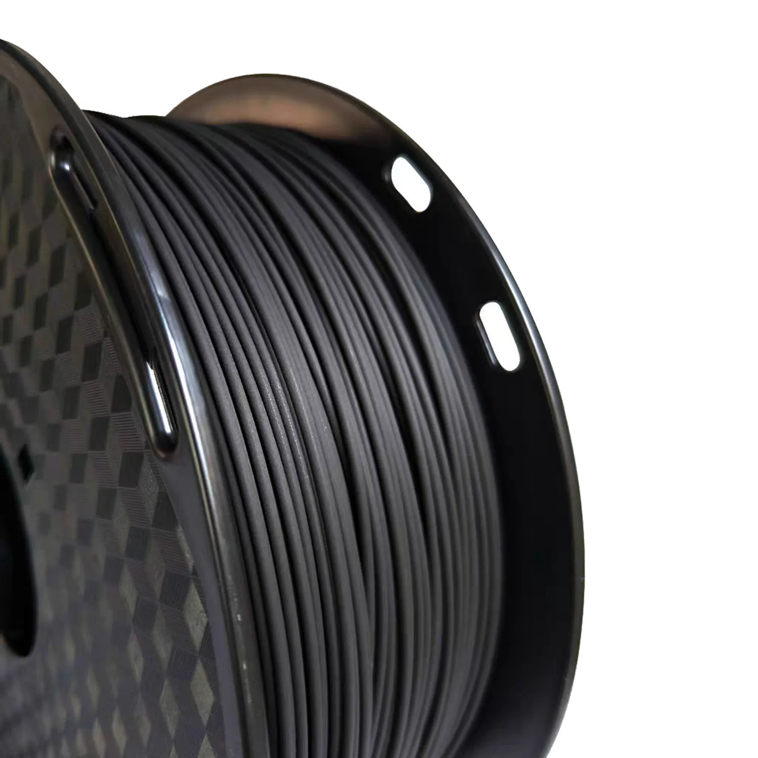 CC3D ألياف الكربون PC خيوط طابعة ثلاثية الأبعاد ألياف الكربون الأسود 1.75 مللي متر 1 كجم (2.2 رطل) بكرة مواد الطباعة ثلاثية الأبعاد PC CF خيوط سوداء #3