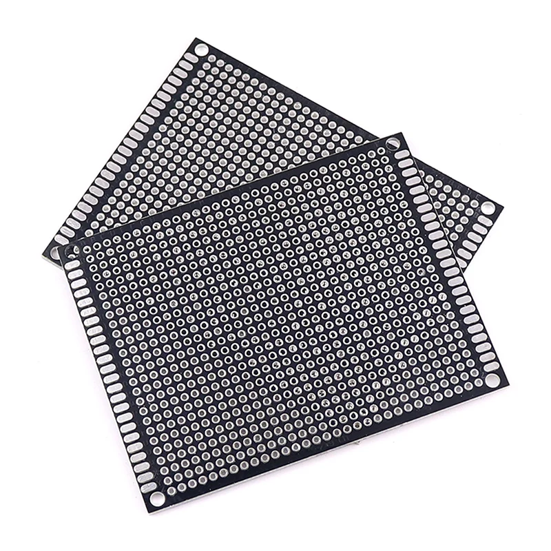 5/10PCS PCB Board Prototyp Board Schwarz Doppel Seite Platinen 2x8 3x7 4x6 5x7 7x9cm DIY Elektronische Kit Kostenloser Versand