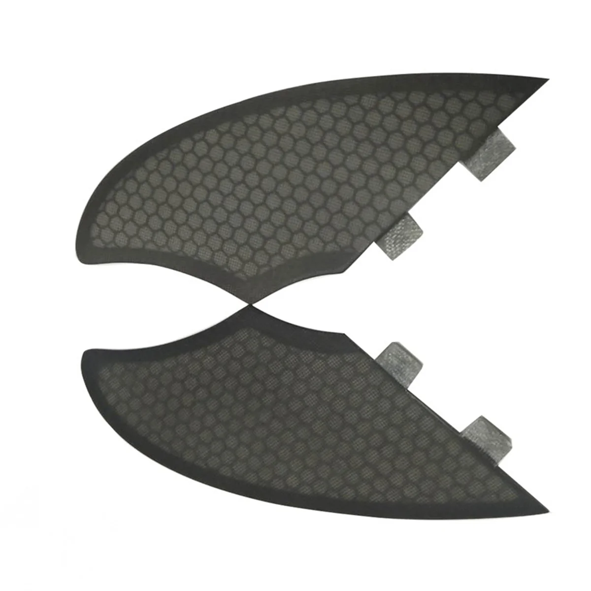 For FCS FK Fins Quillas Twin Fin Grey Honeycomb Fin Keel Fin Paddle Surfing Board Accessories