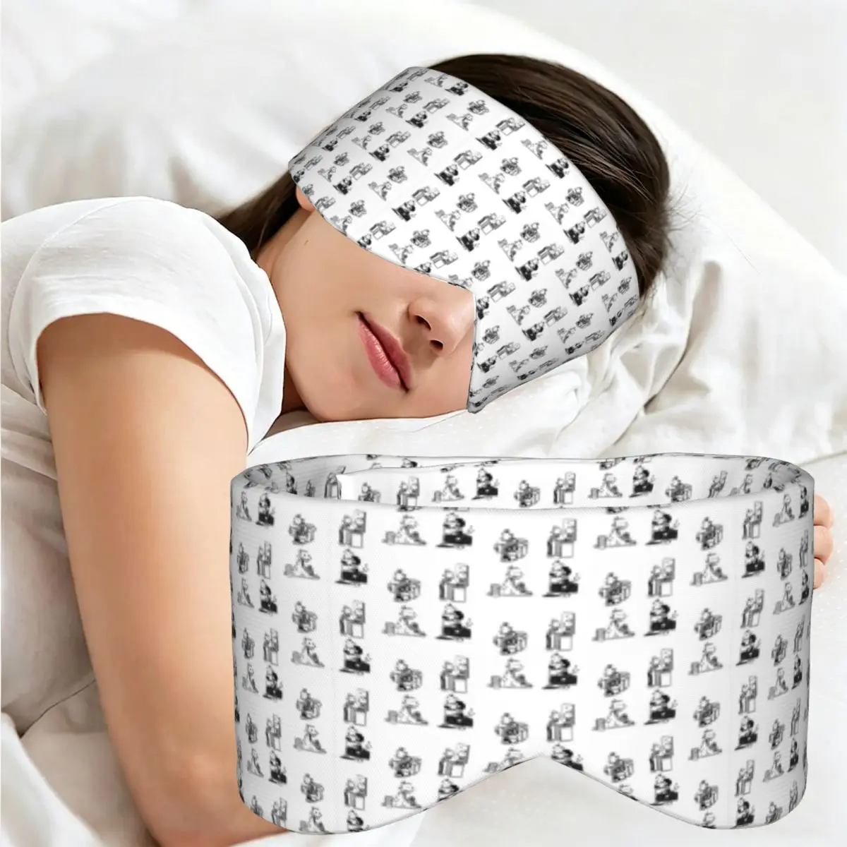 Wimpy Kid 4 States Of Greg Heffley sleep eye mask Portable Eye Cover for Girls Boys Home Sleeping Party Gift Eyeshade eyepatch