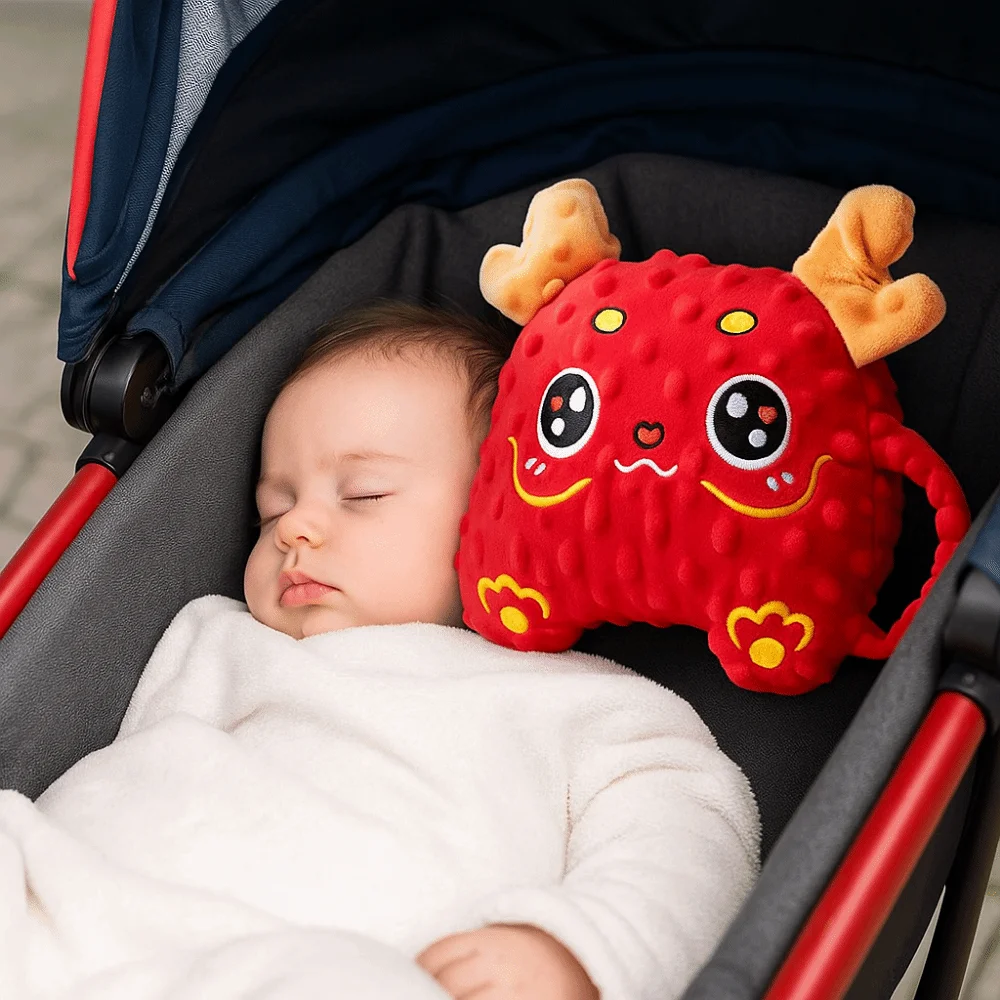 3 Modes Infant Sleep Hand Pat Remote Control Anti Startle Baby Sleep Soothing Palms Cartoon Animal Shape Comfortable Touches