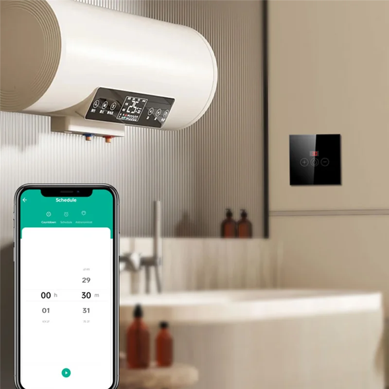 مفتاح غلاية Sept.Wifi، مفتاح سخان مياه ذكي قياسي ES، التحكم في تطبيق Tuya Smart Life يعمل مع Alexa Google #6