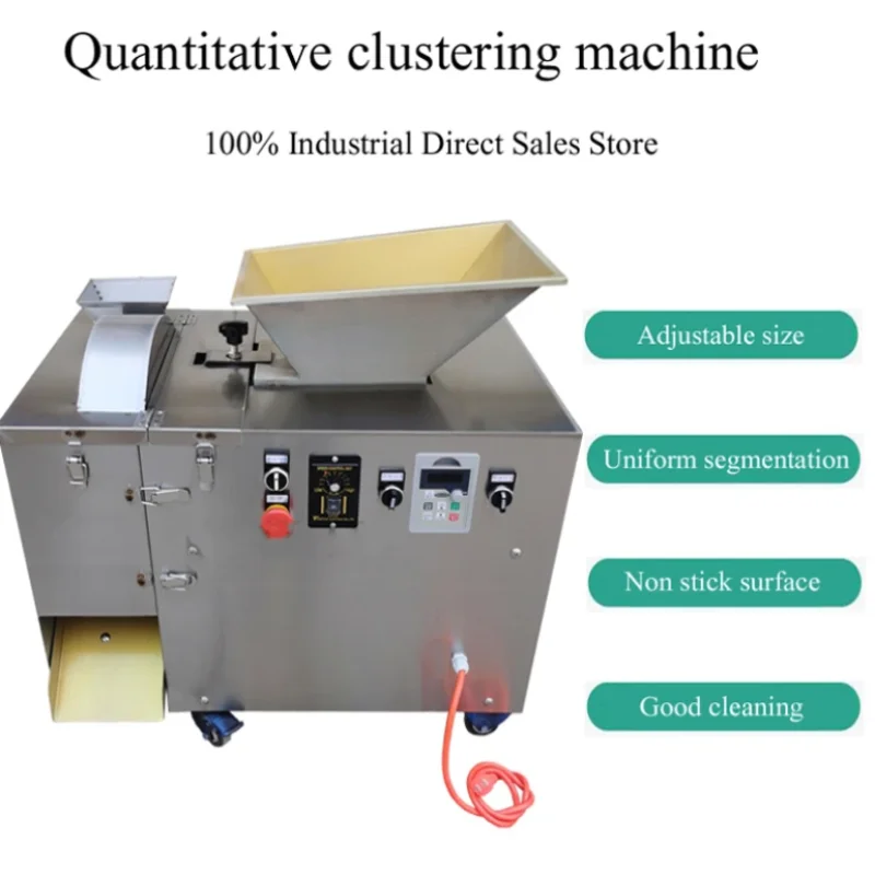 

220V 110V Dough Blocking Dividing Machine Dough Divider Machine Pizza Bread Dough Rounder Dough Cutter Machine