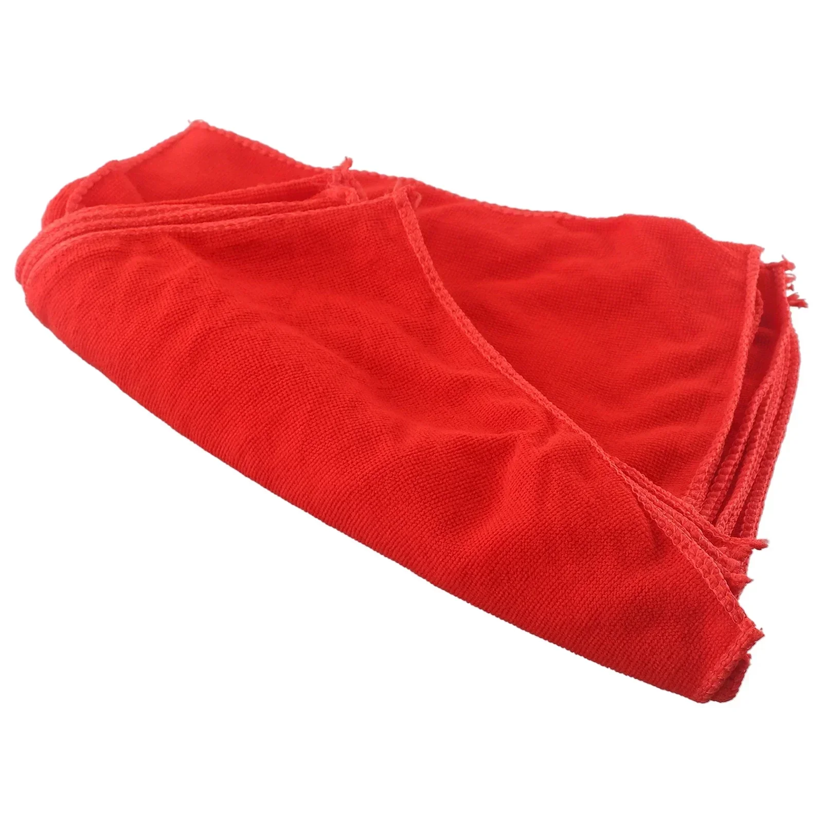 10 Red Bathroom Towels For Family Washing Face Hands Washing Wiping Sweat, Pure Cotton Cleaning Towel, Microfiber Towel 30*30CM