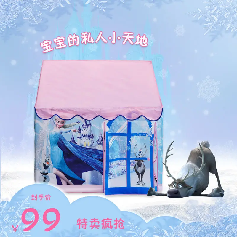 Disney Kids frozen Tent Elsa Princess Play Dollhouse Birthday Christmas Gift