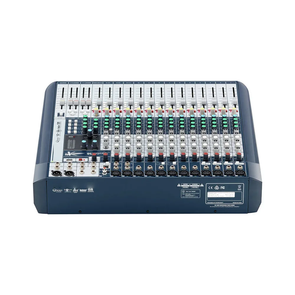 Signature 16 Analog 16 Channel Mixer with Onboard Lexicon Effects for Stage Performance