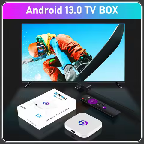 New Arrival For H96 MAX M1 Smart TV Box 2GB+16GB Rockchip 3528 Android 13 4K BT 4.0 Media Player Set Top Box Reusable Durable EU