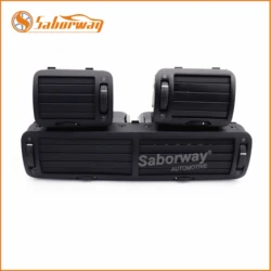 Saborway Black Front Dashboard Central Air Vent Outlet A/C Heater For Passat B5 1997- 2005 3B0819728 3B0819703D 3BD819704D