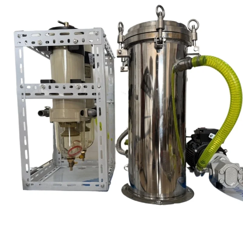 

Chemical solution filter, chip fluid oil dehydration filter, hydraulic oil filter assembly