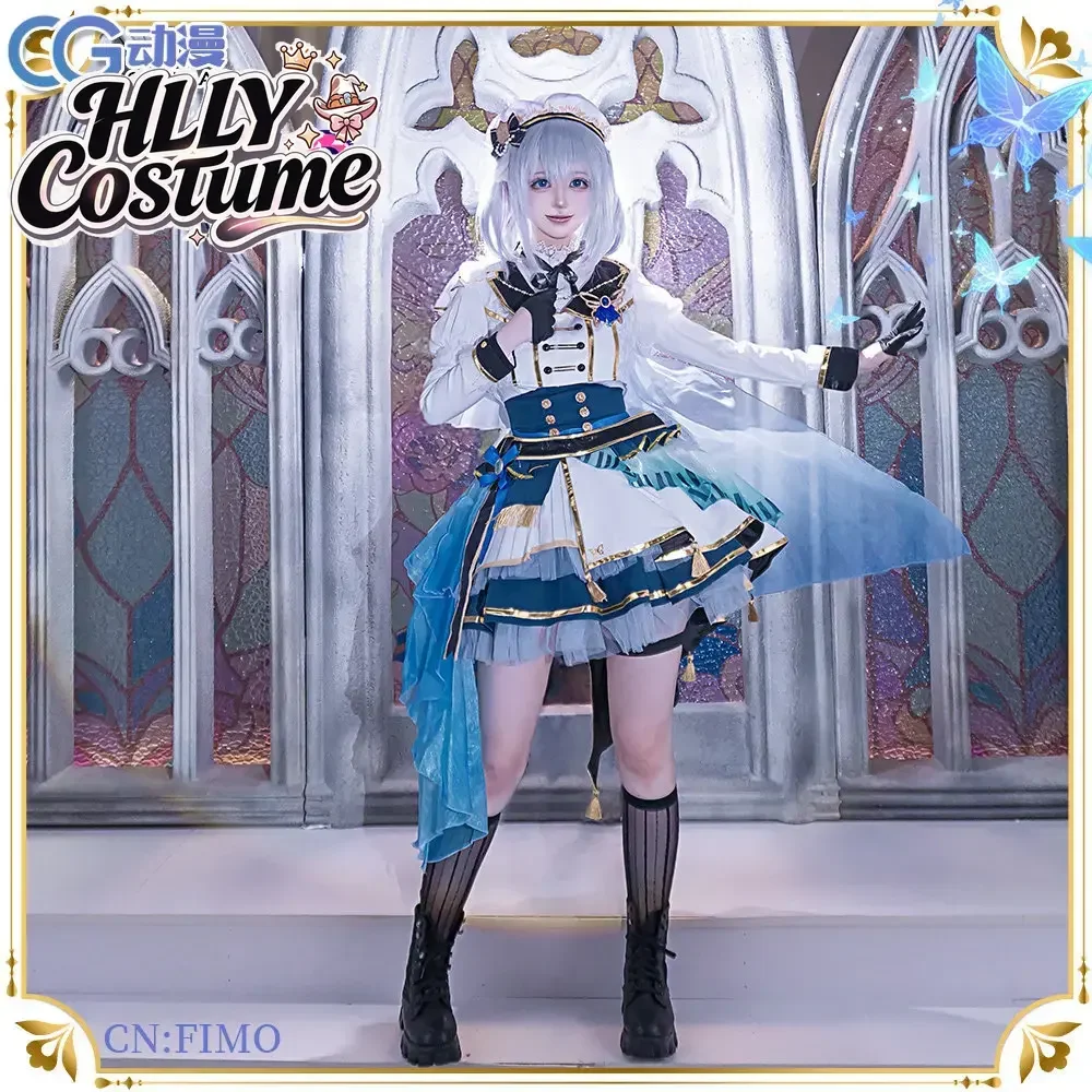 Kurata Mashiro 10th Anniversary BanG Dream!  Cosplay Costumes Sock hat necktie jacket dresse wig  props Halloween Lolita uniform