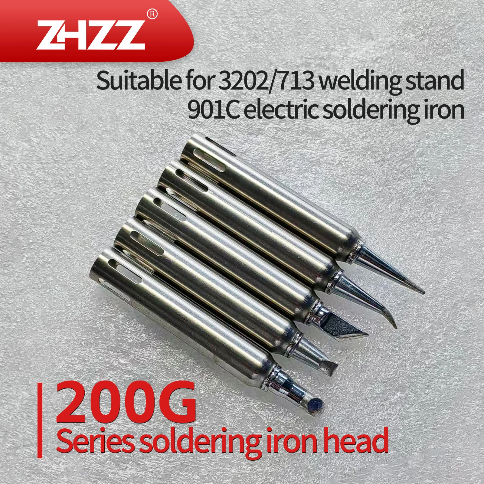 

200G Series Soldering Iron Tips 200G-B 200G-K 200G-4C 200G-I High quality welding head suitable for QUICK 3202 Welding station