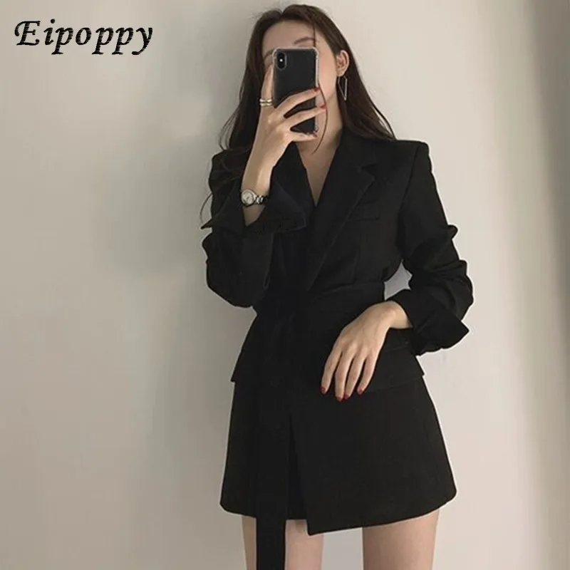 Small Suit Jacket Women\'s Korean Style Slim Fit Student British Style New Jacket Draping Effect Suit