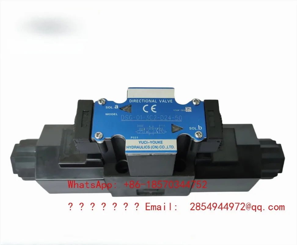 Hydraulic Solenoid Directional Valve, Solenoid Valve DSG-01-3C2 D24 A240 Junction Box Type