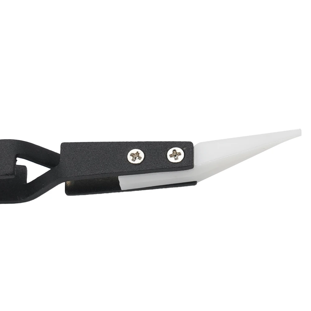 Ceramic Tweezers Tweezers 3 Pcs Anti-Static Electronic Soldering Precision Reverse Acid Resistant Straight Tip