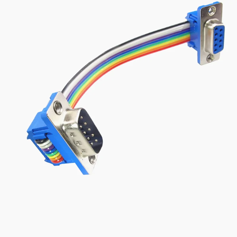 1pcs D-SUB DB9 DB15 DB25 DB37 DIDC 9 15 25 37Pin Male Female Cable D-SUD serial port connector adapter RS232 COM Extension Cable