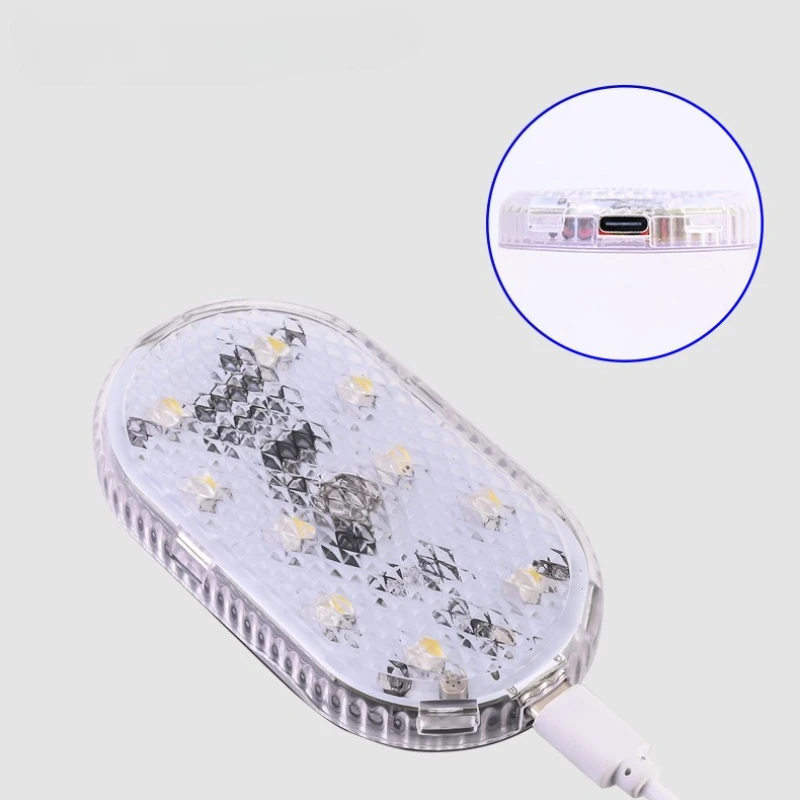 أضواء شريط LED قابلة لإعادة الشحن عبر USB - إضاءة جو داخلي صغير للسيارة مع جهاز تحكم عن بعد وجهاز تحكم باللمس للاستخدام المنزلي في الهواء الطلق #3