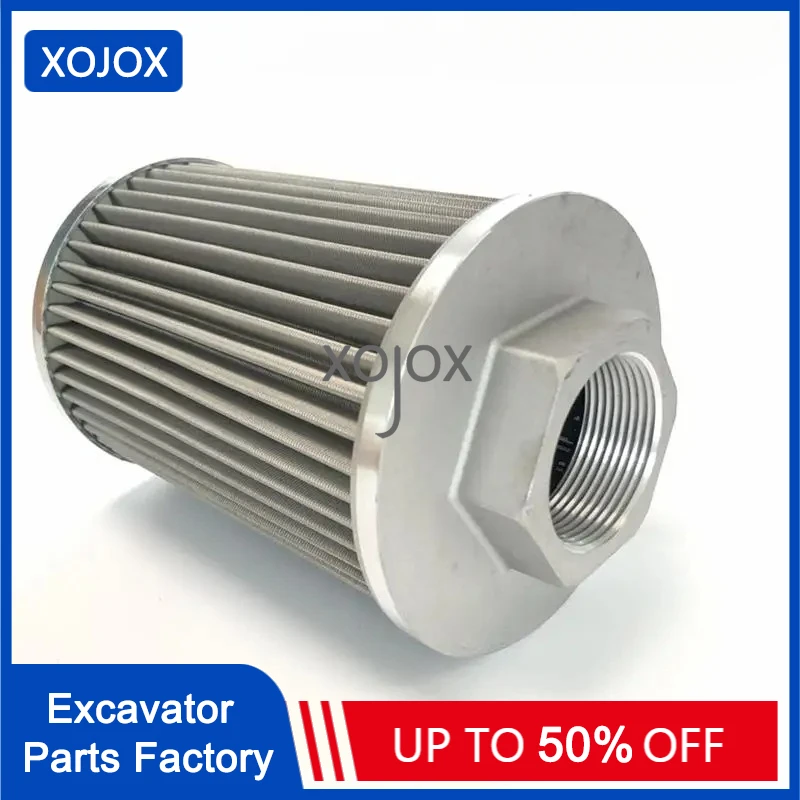 

XOJOX For Kubota KX155-5 KX161 KX163 oil suction filter element inlet filter return oil high quality excavator parts