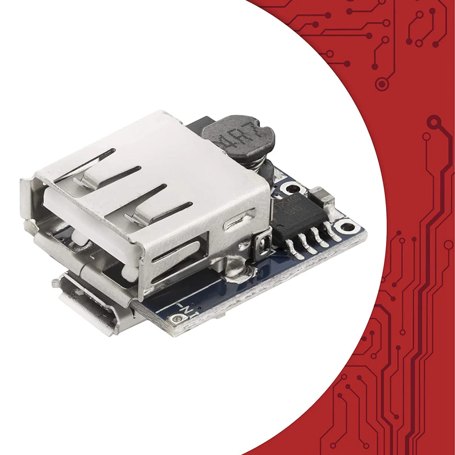 5-Bank-Modul-Laderegler TP5400 Micro-USB und USB-Anschluss-AB01