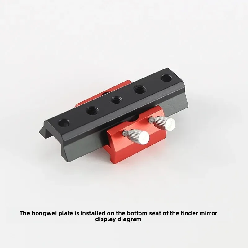 Angeleyes 45mm/90mm Finder Scope with Guide Rail Small Dovetail Plate Aluminum Alloy Mirror Base for Astronomical Telescopes