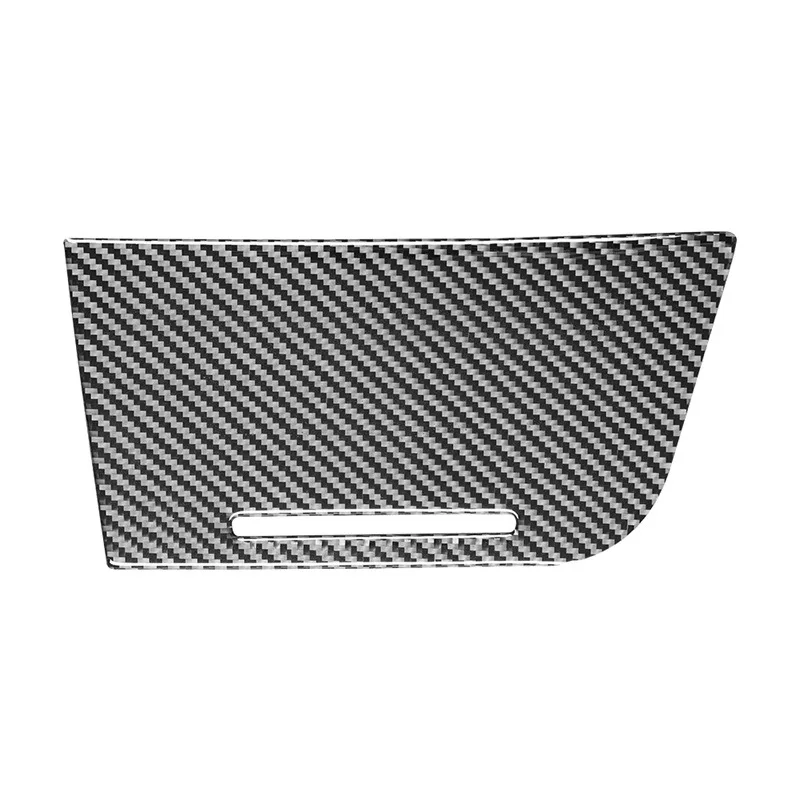 For Hyundai Sonata Central Control Storage Box Panel Trim Carbon Fiber 2015 2016 2017 2018 2019