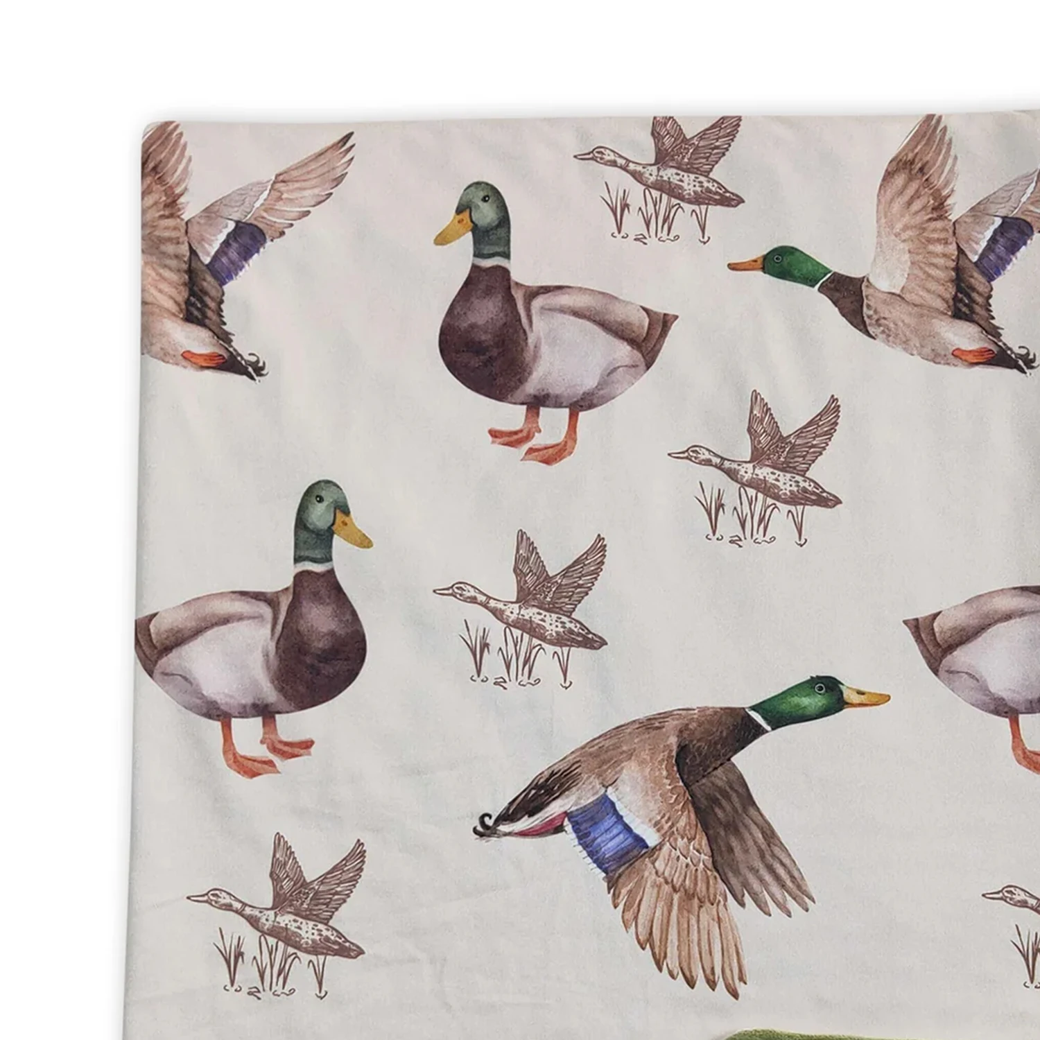 Couvertures en Minky pour Bébés et Enfants, Motifs Cerfs et Canards