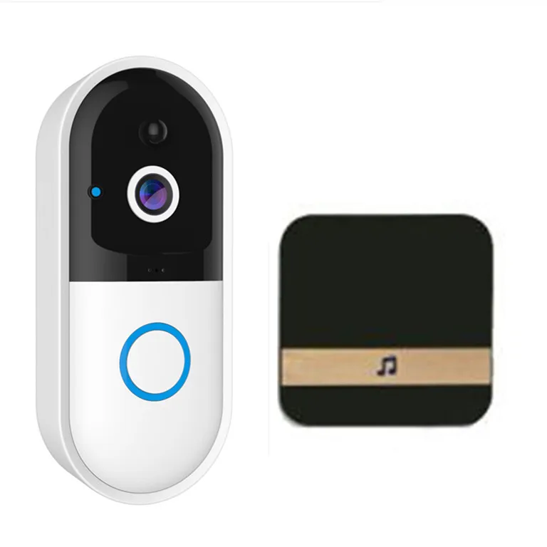 720P 170Degree Battery Power WIFI IP Doorbell Visual Video Door Phone Long Time Standby Intercom Door Entry Peephole Viewer