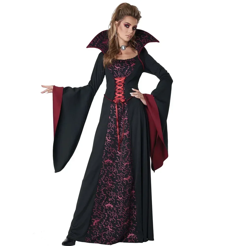 

Halloween Adult Lady Vampire Stage Costume Devil Witch Cosplay Costume