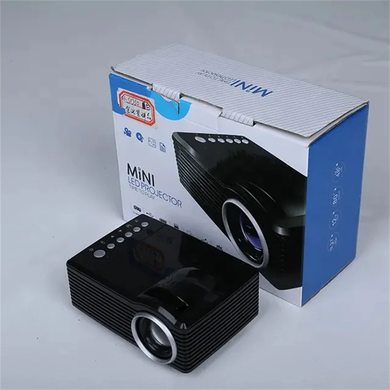 Best Selling SD30 Mini Projector support 1080p Portable 450 Lumens LED Multimedia Video Projector