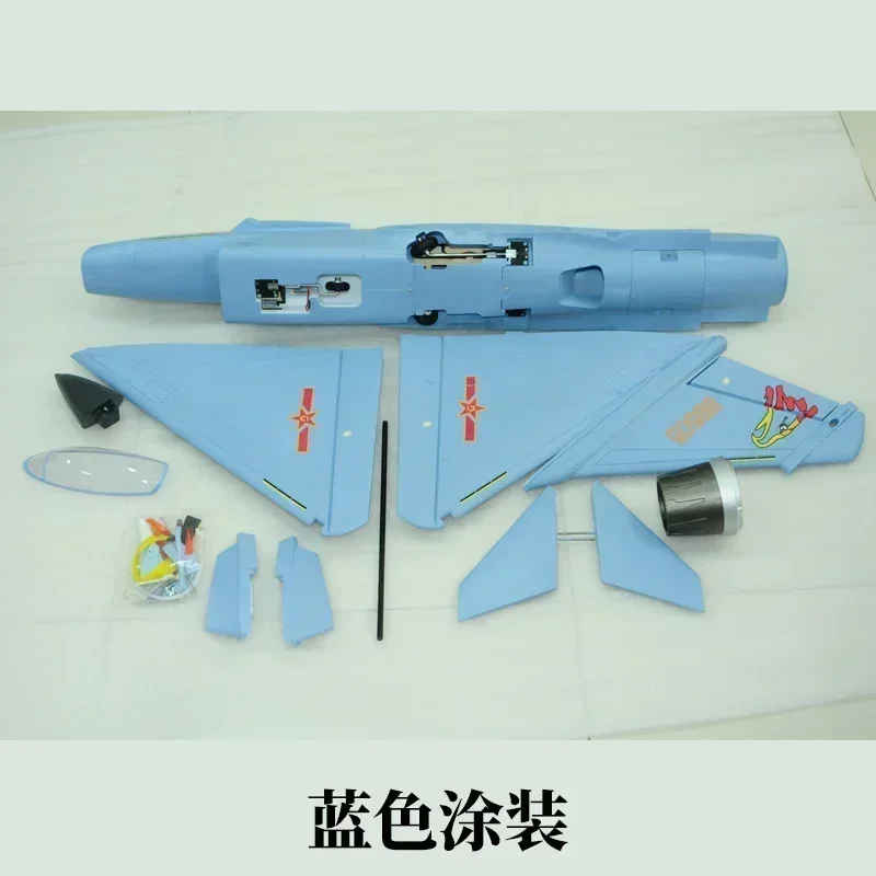 Assembly Of 70/80mm Ducted J-10 Fixed Wing Model Electric Remote-controlled Fighter Jet Resembling A Real Super Large Aircraft