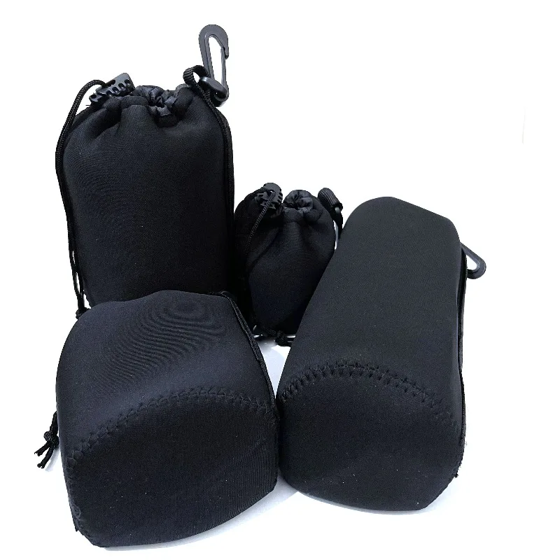 SLR Lens Camera Bag Thickened Shock-proof Lens Barrel Protective Cover Inner Tank Bag Anti-collision Fanny Pack Protective Bag