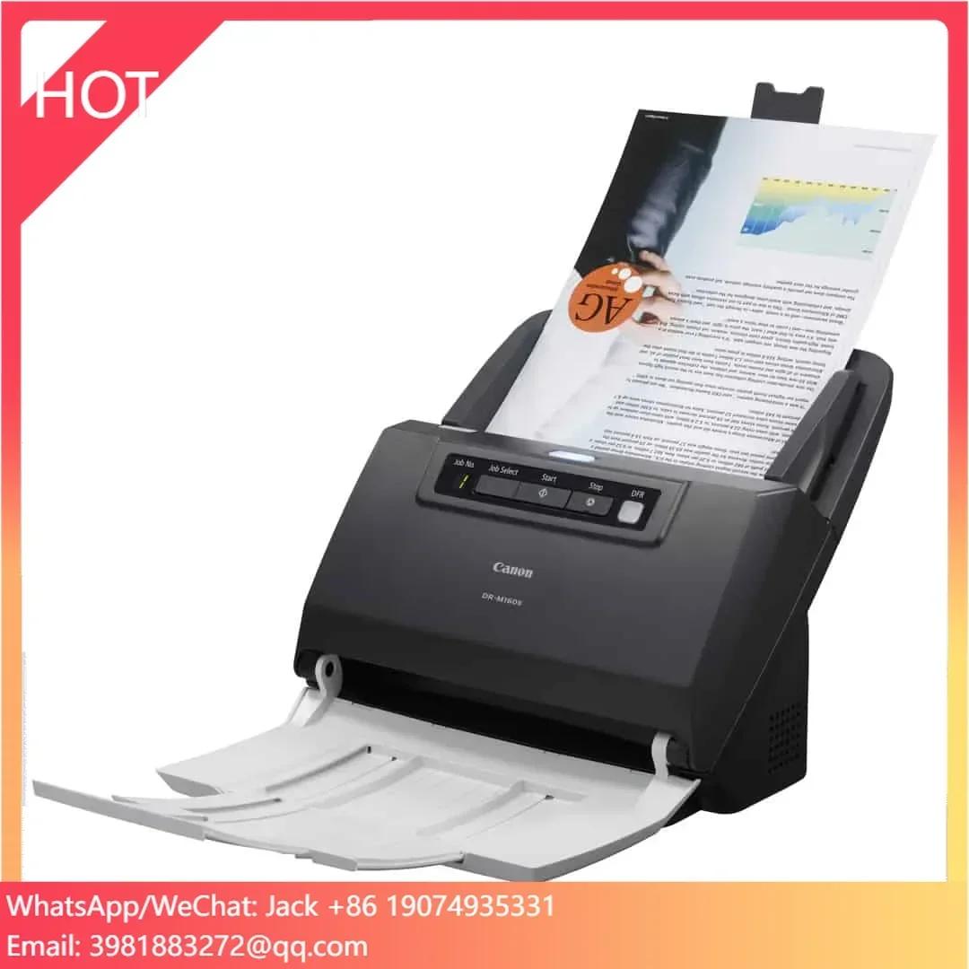 เครื่องสแกนเอกสารแบบตั้งโต๊ะความเร็วสูง FORMULA DR-M160Oii - เครื่องสแกนเอกสาร A4 แบบสองหน้าพร้อมระบบป้อนเอกสารอัตโนมัติ (Auto Feeder) และเครื่องสแกน ADF ขนาดกะทัดรัด