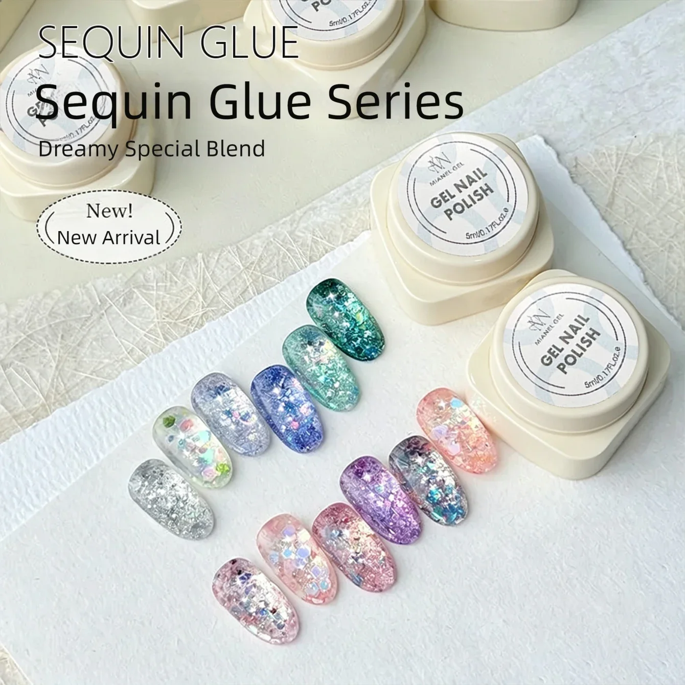 2026 Autumn/Winter Neptune Star – Explosive Flash Large Glitter with High-Density Diamond Effect