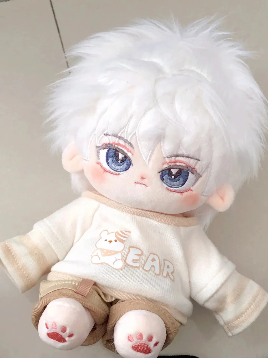 20cm Cotton Dress-up Doll  Hunter X Hunter Little Kikuo Cute Doll Anime Surrounding Senior Birthday Gifts