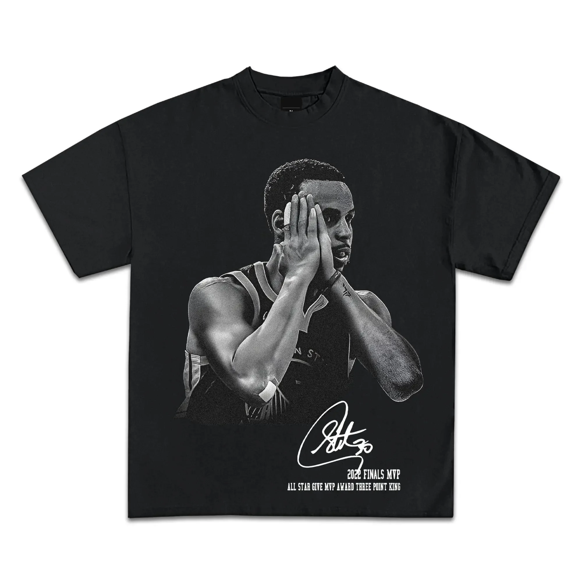 2026 Popkultur Vintage Grafik T-Shirt Kollektion Amerikanischer Rap Basketball Streetwear Hip-Hop Premium Qualität Herrenbekleidung Kurzarm – Detail 3